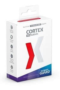 Cortex Sleeves Standard Size - Glossy Red (100ct.)