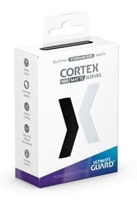 Cortex Sleeves Standard Size - Matte Black (100ct.)