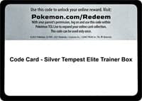 Code Card - Silver Tempest Elite Trainer Box
