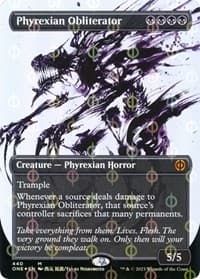Phyrexian Obliterator (Showcase) (Step-and-Compleat Foil)