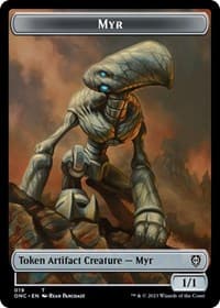 Myr // Thopter Double-Sided Token