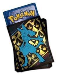 Pokemon TCG: Crown Zenith Pokemon Center Elite Trainer Box Card Sleeves - Lucario (65-Pack)