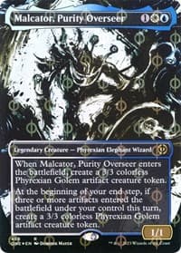 Malcator, Purity Overseer (Showcase) (Step-and-Compleat Foil)