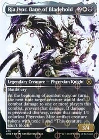 Ria Ivor, Bane of Bladehold (Showcase) (Step-and-Compleat Foil)