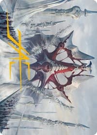 Mondrak, Glory Dominus Art Card (Gold-Stamped Signature)