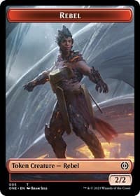 Rebel // Samurai Double-sided Token