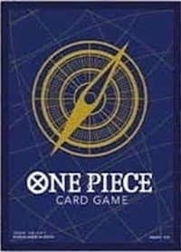 One Piece Card Game Official Sleeves: Assortment 2 - Standard Blue (70-Pack)