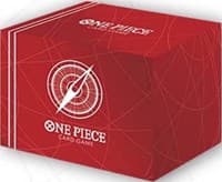 One Piece Card Game: Clear Card Case - Standard Red