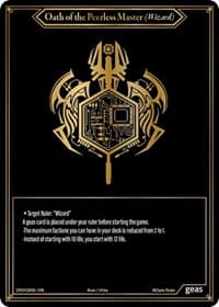 Oath of the Peerless Master (Wizard)