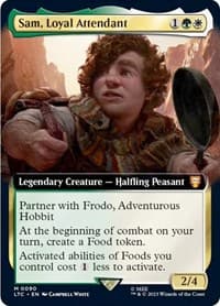 Sam, Loyal Attendant (Extended Art)
