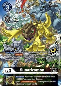 Sunarizamon - P-033 (Alternate Art)