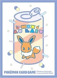 Pokemon TCG: Pokemon Center Japan Exclusive Card Sleeves - Eevee Mix Au Lait (64-Pack)