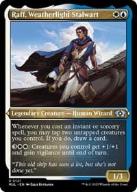 Raff, Weatherlight Stalwart (Foil Etched)