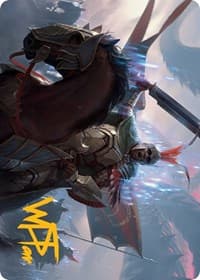 Marshal of Zhalfir Art Card (Gold-Stamped Signature)