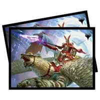 March of the Machine Sidar Jabari of Zhalfir Standard Deck Protector sleeves for Magic (100-pack)