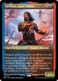 Sarkhan, Soul Aflame (Foil Etched)