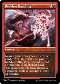 Reckless Handling (Foil Etched)