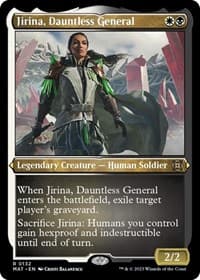 Jirina, Dauntless General (Foil Etched)