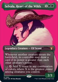 Selvala, Heart of the Wilds (Textured Foil)