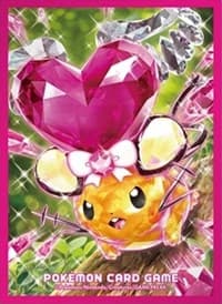 Pokemon TCG: Pokemon Center Japan Exclusive Card Sleeves - Terastal Dedenne (64-Pack)