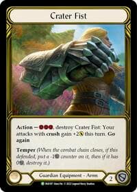 Crater Fist (Golden) - FAB107