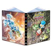 Pokemon Scarlet and Violet Fuecoco, Sprigatito, Quaxly and Gyarados 4-Pocket Portfolio