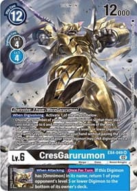 CresGarurumon (Alternate Art)