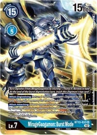 MirageGaogamon: Burst Mode (Alternate Art)