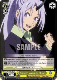 Sudden Assault, Shion