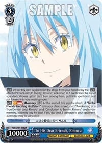 To His Dear Friends, Rimuru