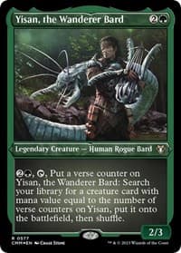 Yisan, the Wanderer Bard (Foil Etched)