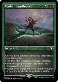 Verdant Confluence (Foil Etched)