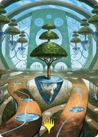 Rejuvenating Springs Art Card (Gold-Stamped)