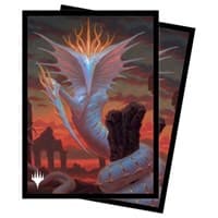 Commander Masters Silver Gravemother Standard Deck Protector sleeves for Magic (100-pack)