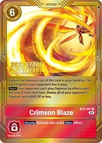 Crimson Blaze (2023 Store Participant)