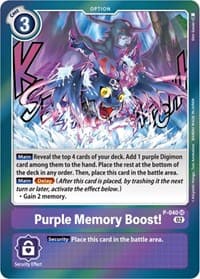 Purple Memory Boost! (Resurgence Booster Reprint)