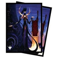 Wilds of Eldraine Ashiok, Wicked Manipulator (Adventure Frame) Standard Deck Protector sleeves for Magic (100-pack)
