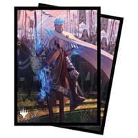 Wilds of Eldraine Will, Scion of Peace (Borderless) Standard Deck Protector sleeves for Magic (100-pack)
