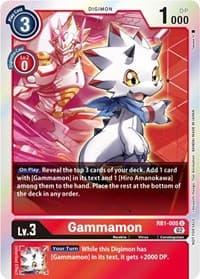 Gammamon - RB1-005 (Resurgence Booster Box Promotion Pack)