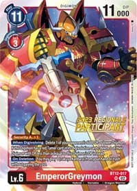 EmperorGreymon (2023 Regionals Participant)