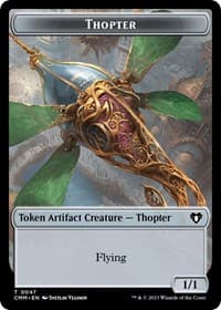 Thopter // Graveborn Double-sided Token