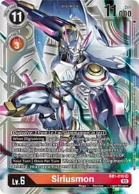 Siriusmon (Resurgence Booster Box Promotion Pack)