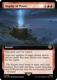 Display of Power (Extended Art) (Surge Foil)