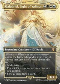 Galadriel, Light of Valinor (Borderless) (Surge Foil)