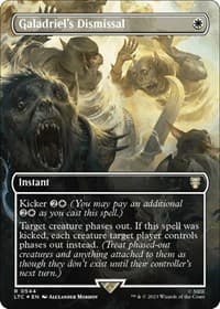 Galadriel's Dismissal (Borderless) (Surge Foil)