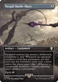 Nazgul Battle-Mace (Borderless) (Surge Foil)