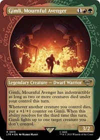 Gimli, Mournful Avenger (Showcase) (Surge Foil)