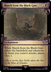 March from the Black Gate (Showcase Scrolls)