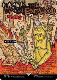 Hew the Entwood (Borderless Poster) (Serial Numbered)
