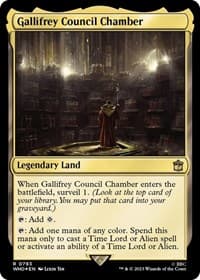 Gallifrey Council Chamber (Surge Foil)